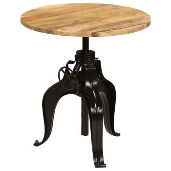ARDEBO.de - Bartisch Massivholz Mango 75x(76-110) cm