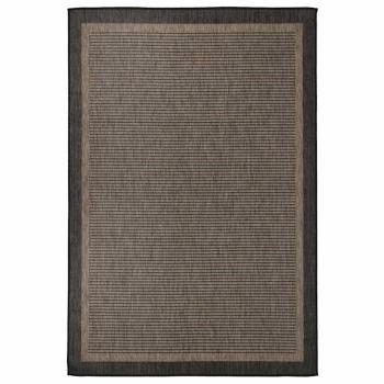 ARDEBO.de - Outdoor-Teppich Flachgewebe 160x230 cm Dunkelbraun