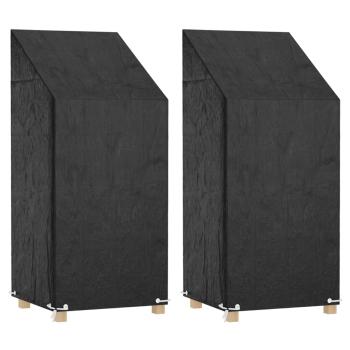 ARDEBO.de - Abdeckungen für Gartenstühle 2 Stk. 8 Ösen 65x65x110/150 cm