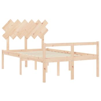 Seniorenbett ohne Matratze Doppelbett Massivholz