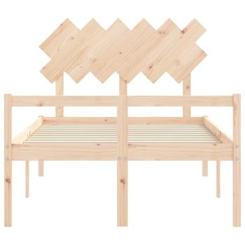 Seniorenbett ohne Matratze Doppelbett Massivholz