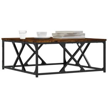 Couchtisch R?uchereiche 70x70x30 cm Holzwerkstoff