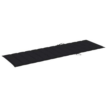 Sonnenliegen 2 Stk. mit Tisch und Auflagen Massivholz Akazie