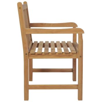 Gartenst?hle 2 Stk. mit Anthrazit Kissen Massivholz Teak