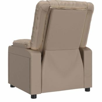 Relaxsessel Elektrisch Cappuccino-Braun Kunstleder