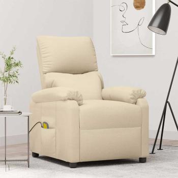 ARDEBO.de - Massagesessel Creme Stoff