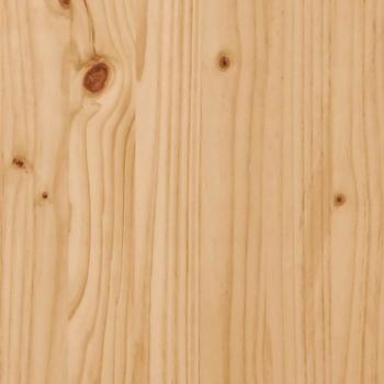 Couchtisch Grau 41x41x48,5 cm Holzwerkstoff & Massivholz Kiefer