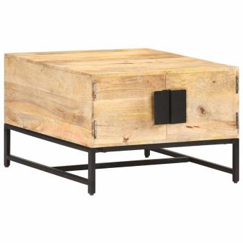 ARDEBO.de - Couchtisch 67x67x45 cm Mango Massivholz