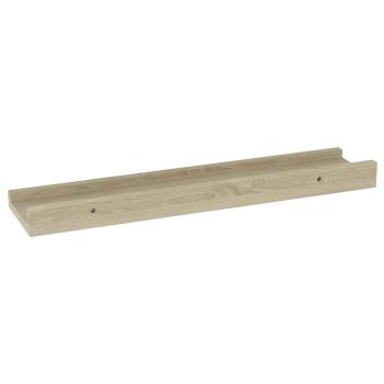 Wandregale 2 Stk. Sonoma-Eiche 40 x 9 x 3 cm