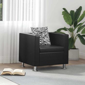 ARDEBO.de - Sessel Schwarz Kunstleder