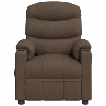 Relaxsessel Braun Stoff