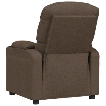 Relaxsessel Braun Stoff