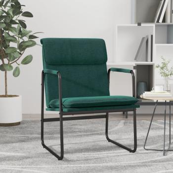 ARDEBO.de - Loungesessel Dunkelgrün 55x64x80 cm Stoff