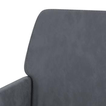 Sessel Dunkelgrau 62x79x79 cm Samt