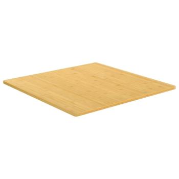 Tischplatte 80x80x1,5 cm Bambus