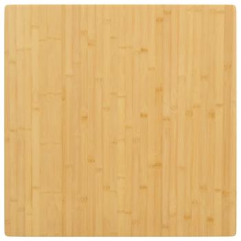 ARDEBO.de - Tischplatte 70x70x4 cm Bambus