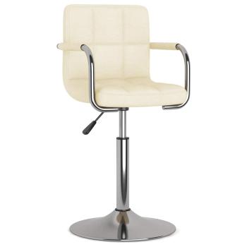 ARDEBO.de - Esszimmerstuhl Creme Stoff