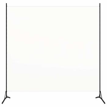 ARDEBO.de - Raumteiler Weiß 175x180 cm Stoff