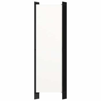 5-tlg. Raumteiler Wei? 250x180 cm