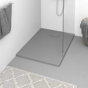 ARDEBO.de - Duschwanne SMC Grau 100x70 cm