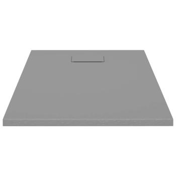 Duschwanne SMC Grau 100x70 cm