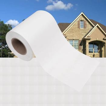 ARDEBO.de - Sichtschutzleiste PVC 35 x 0,19 m Weiß