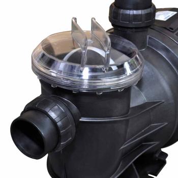 Schwimmbadpumpe Umwälzpumpe Poolpumpe Pumpe elektronik blau 1200W
