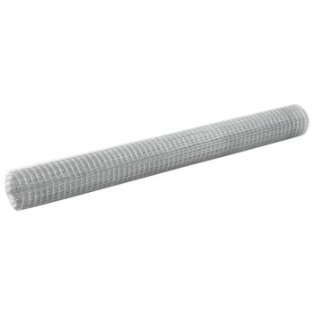 ARDEBO.de - Maschendraht Verzinkter Stahl 10x1,5 m Silbern