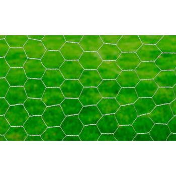 Maschendraht Verzinkter Stahl 25x0,75 m Silbern
