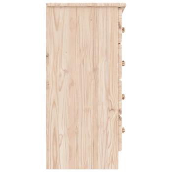 Kommode ALTA 77x35x73 cm Massivholz Kiefer