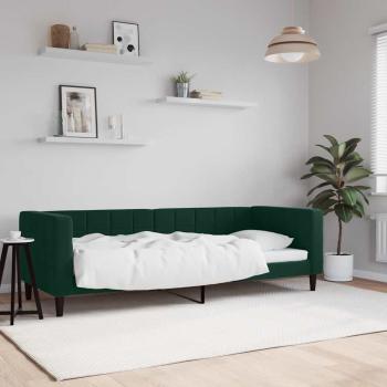 ARDEBO.de - Tagesbett Dunkelgrün 80x200 cm Samt