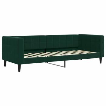 Tagesbett Dunkelgrün 80x200 cm Samt