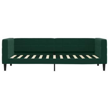 Tagesbett Dunkelgrün 80x200 cm Samt