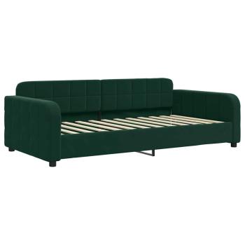 Tagesbett Dunkelgrün 90x200 cm Samt