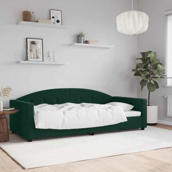 ARDEBO.de - Tagesbett Dunkelgrün 90x200 cm Samt