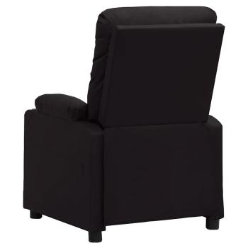 Massagesessel Elektrisch Schwarz Kunstleder