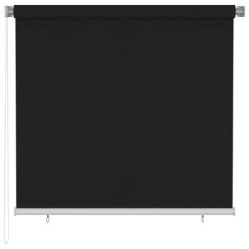 Außenrollo 165 (B)x140 (H) cm Schwarz