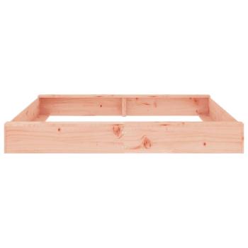 Sandkasten mit Sitzen Quadratisch Massivholz Douglasie