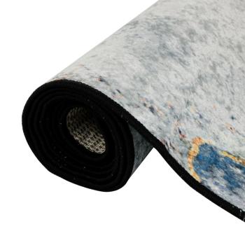 Teppich Waschbar Mehrfarbig 80x150 cm
