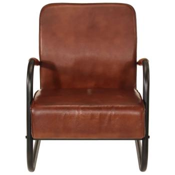 Sessel Braun Echtleder