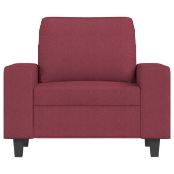 Sessel Weinrot 60 cm Stoff