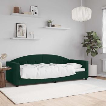 ARDEBO.de - Tagesbett Dunkelgrün 80x200 cm Samt