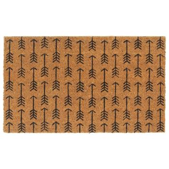 ARDEBO.de - Fußmatte Natur 45x75 cm Kokosfaser Getuftet