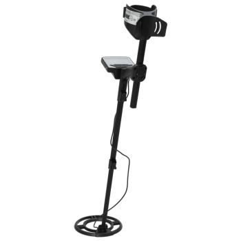 ARDEBO.de - Metalldetektor 18 cm Suchtiefe Pinpoint und Auto-Tune-Funktion