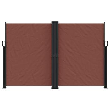 Seitenmarkise Ausziehbar Braun 160x600 cm