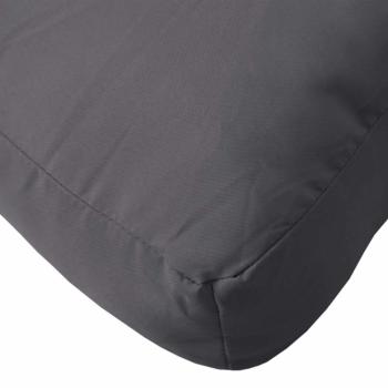 Palettenkissen Anthrazit 60x60x9,5 cm Oxford-Gewebe