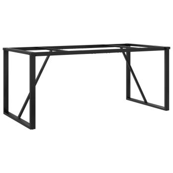 Esstisch-Gestell in O-Form 180x80x73 cm Stahl