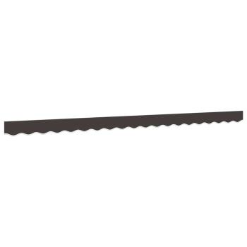 Markisenvolant Anthrazit Gestreift 450 cm