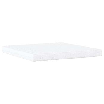 Bett mit Matratze "Dover" Hellgrau 200x200 cm Samt