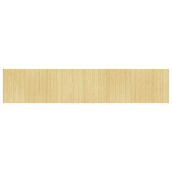 Paravent Hell Natur Breite 800 cm Höhe 165 cm Bambus